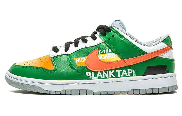 

Кроссовки для скейтбординга Dunk мужские низкие зеленые оранжевые Nike, Зеленый, Кроссовки для скейтбординга Dunk мужские низкие зеленые оранжевые Nike