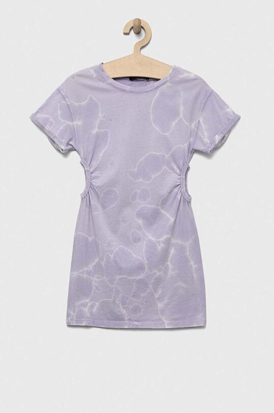 

Детское платье Sisley из хлопка, фиолетовый