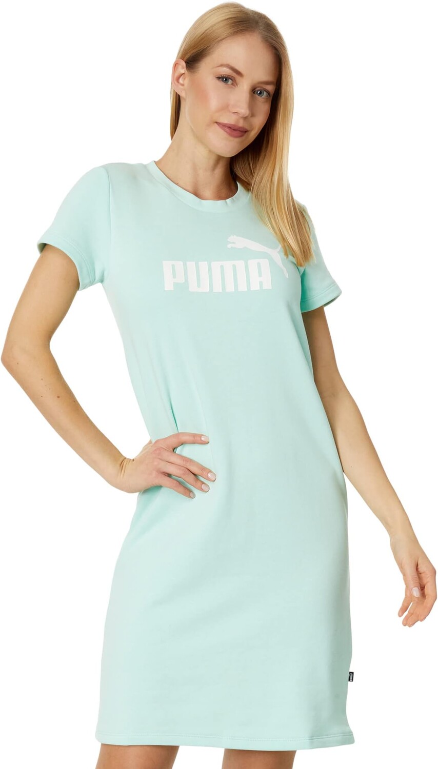 

Платье с логотипом Essentials PUMA, цвет Minty Burst