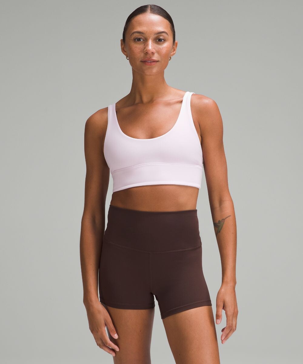 

Спортивный бюсгальтер Lululemon, розовый