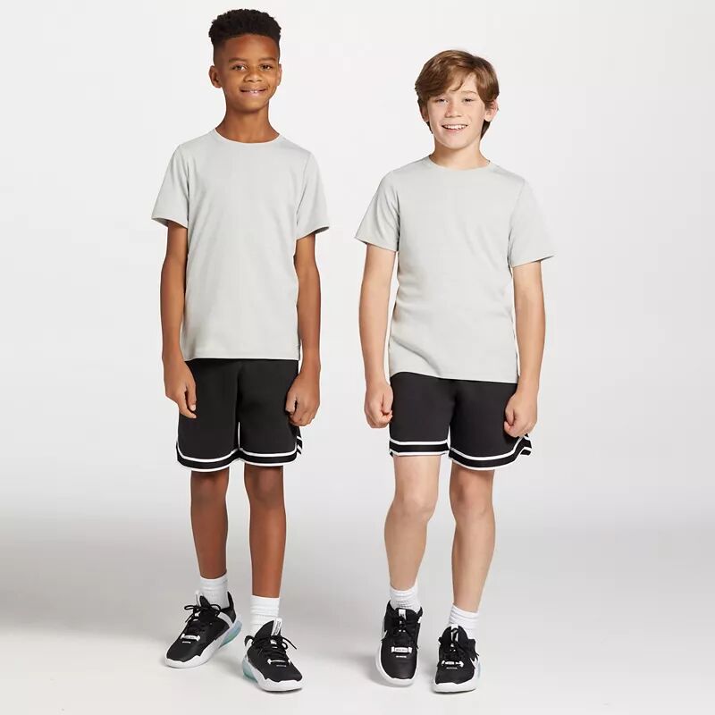 Флисовые баскетбольные шорты для мальчиков Dsg, черный