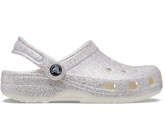 

Классические блестящие сабо Crocs детские, цвет Mystic Glitter