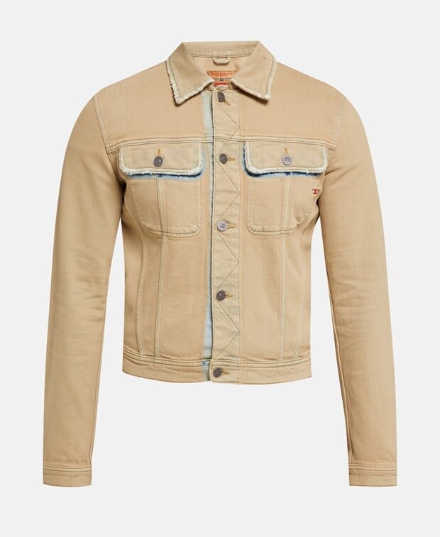 

Джинсовая куртка Diesel, цвет Tan