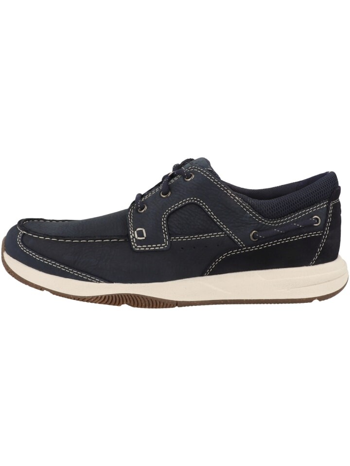 

Туфли на шнуровке Clarks, темно-синий