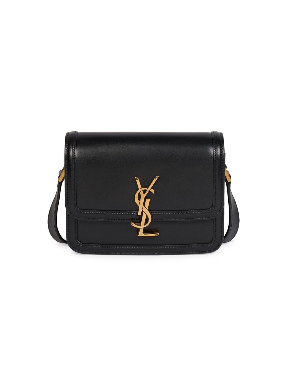 

Кожаная сумка через плечо Solferino с монограммой Saint Laurent