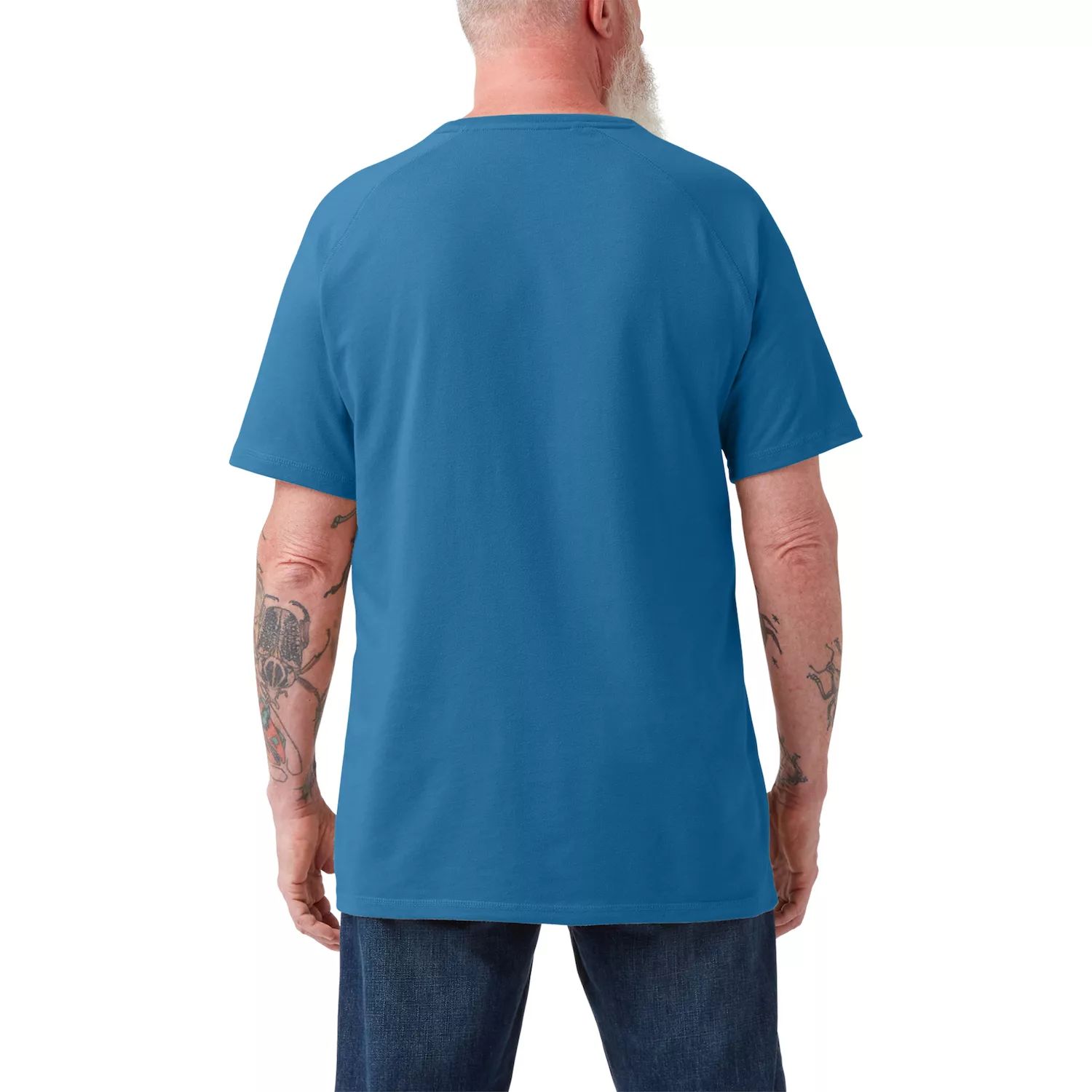 Мужская футболка тяжелого веса с тепловым покрытием Dickies свитер флисовый жилет l l bean цвет charcoal gray heather