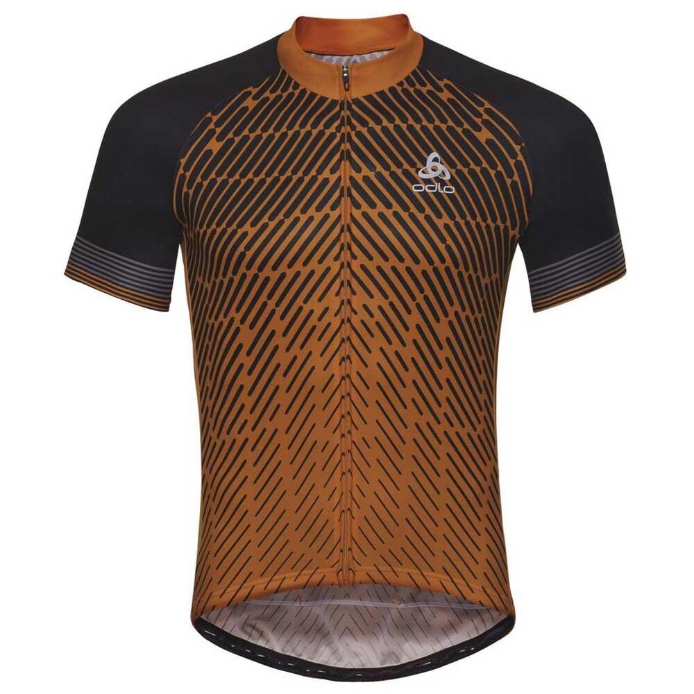 

Джерси с коротким рукавом Odlo Fujin Print, оранжевый