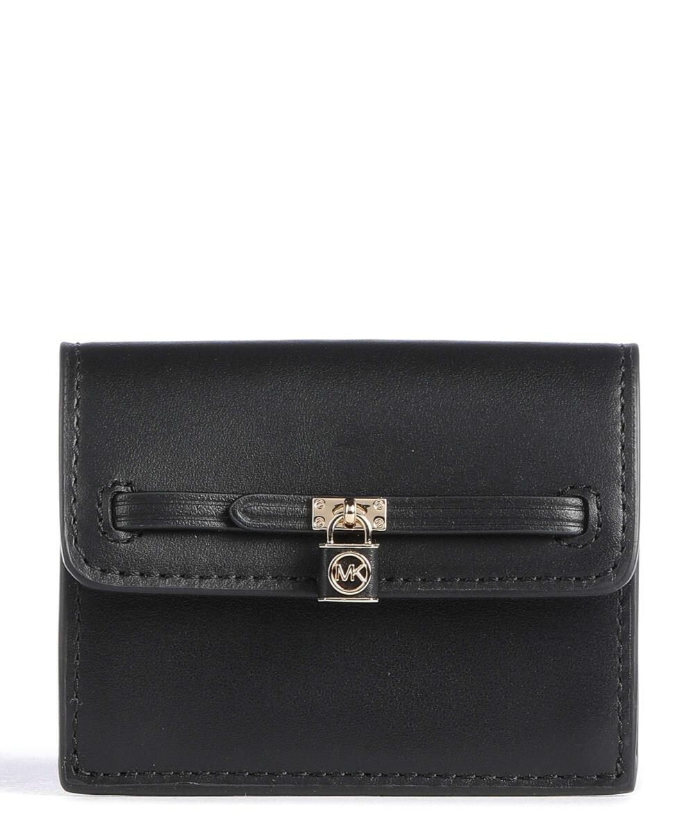 

Кошелек Hamilton Legacy из мелкозернистой яловой кожи Michael Kors, черный