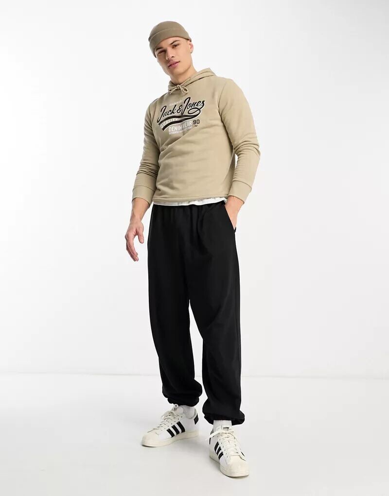 

худи Jack & Jones с винтажным логотипом и камнями