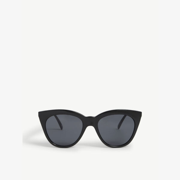 

Lsp1202094 солнцезащитные очки halfmoon magic в ацетатной оправе «кошачий глаз» Le Specs, черный