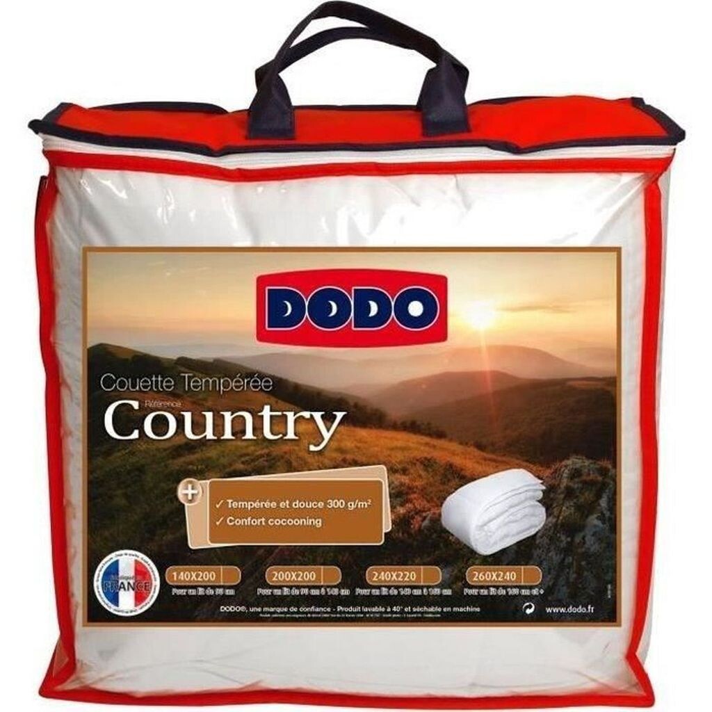 

ДОДО Закаленное пуховое одеяло Country - 200 x 200 см - Белый - COUNTRY TEMPEREE DODO