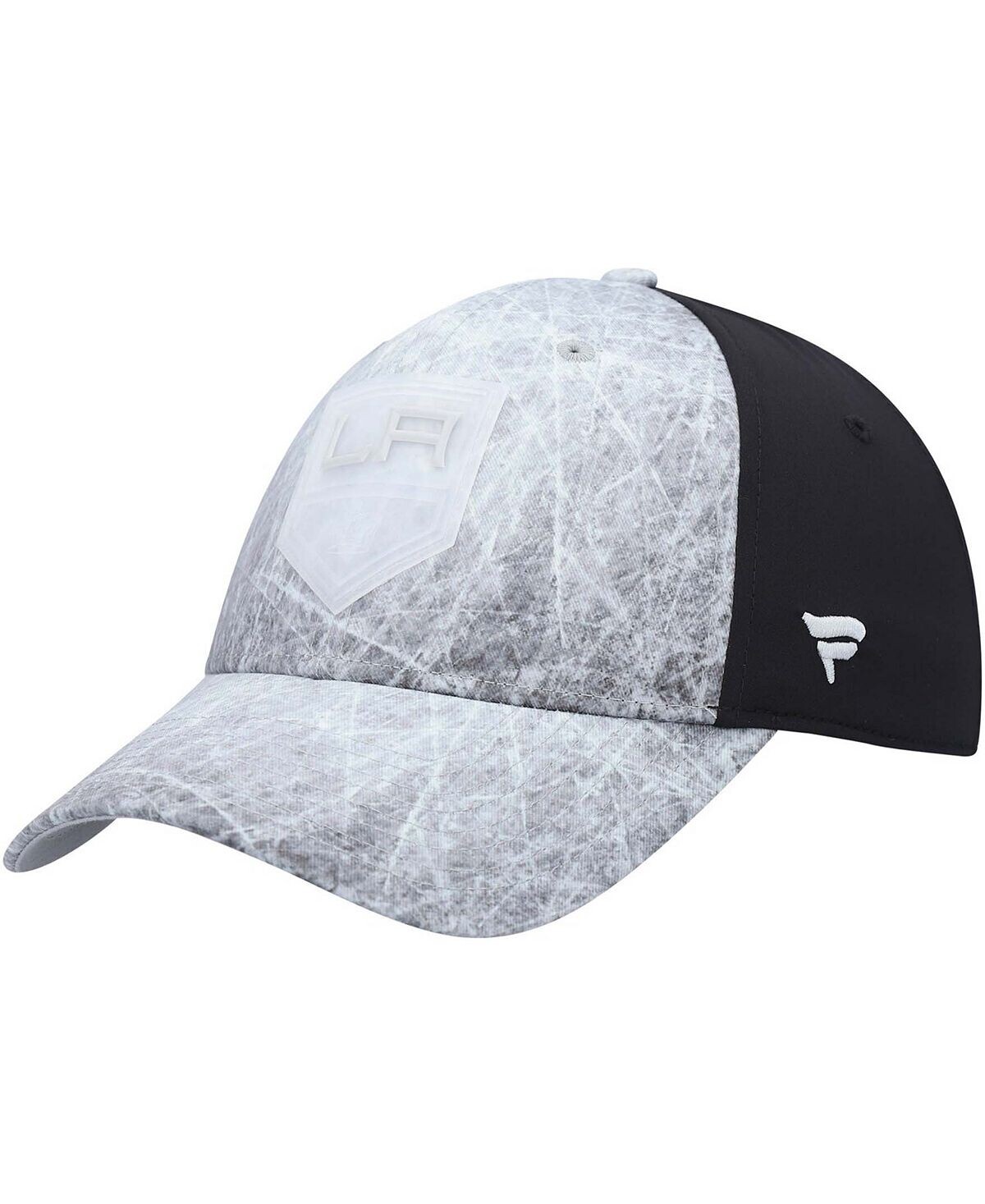 

Фирменная мужская серая кепка Los Angeles Kings Ice Field Flex Fanatics