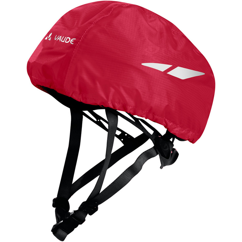 Детский чехол для шлема-дождевика Vaude, красный рога для шлема водонепроницаемый двусторонний клейкий резиновый симпатичный шлем дьявольские рога для шлема