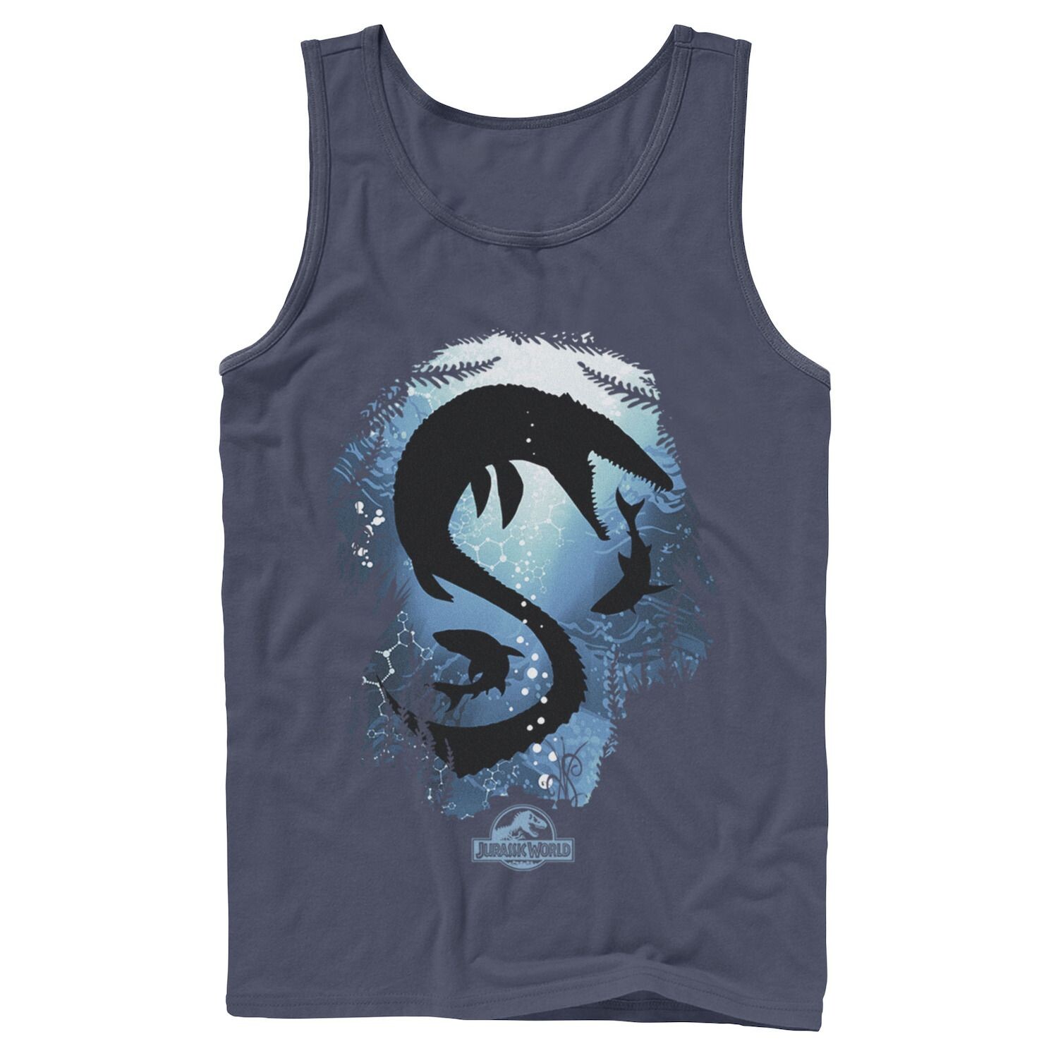 

Мужская майка с рисунком Jurassic World Under Water Fears Licensed Character