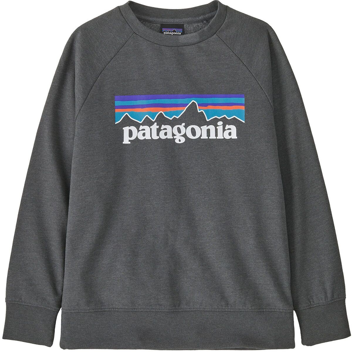 

Легкая толстовка crew – для мальчиков Patagonia, цвет p-6 logo/forge grey