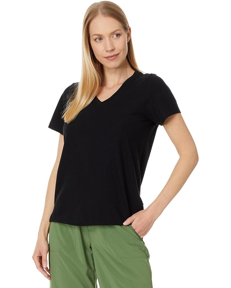 

Футболка Smartwool Perfect V-Neck, черный