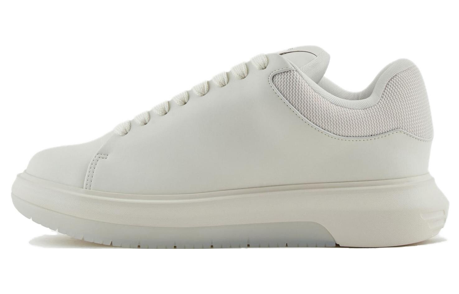

Кроссовки EMPORIO ARMANI Skateboarding Shoes Men Low-top White, белый