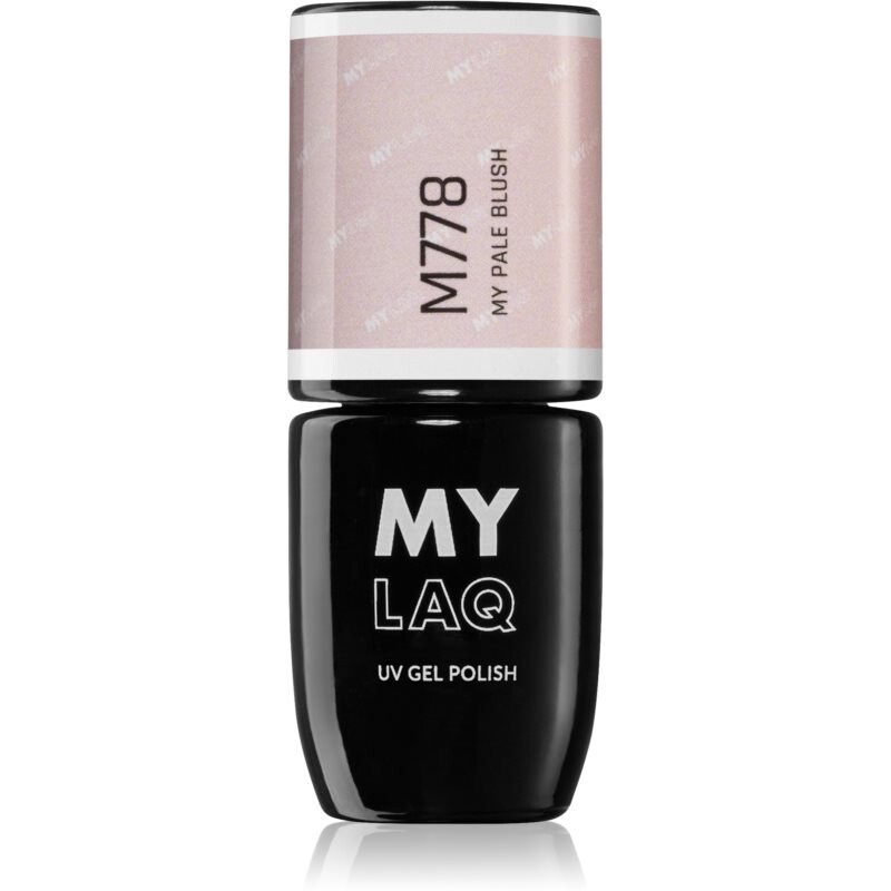 

Гибридный лак для ногтей MYLAQ UV Gel Polish оттенок My Pale Blush 5 мл