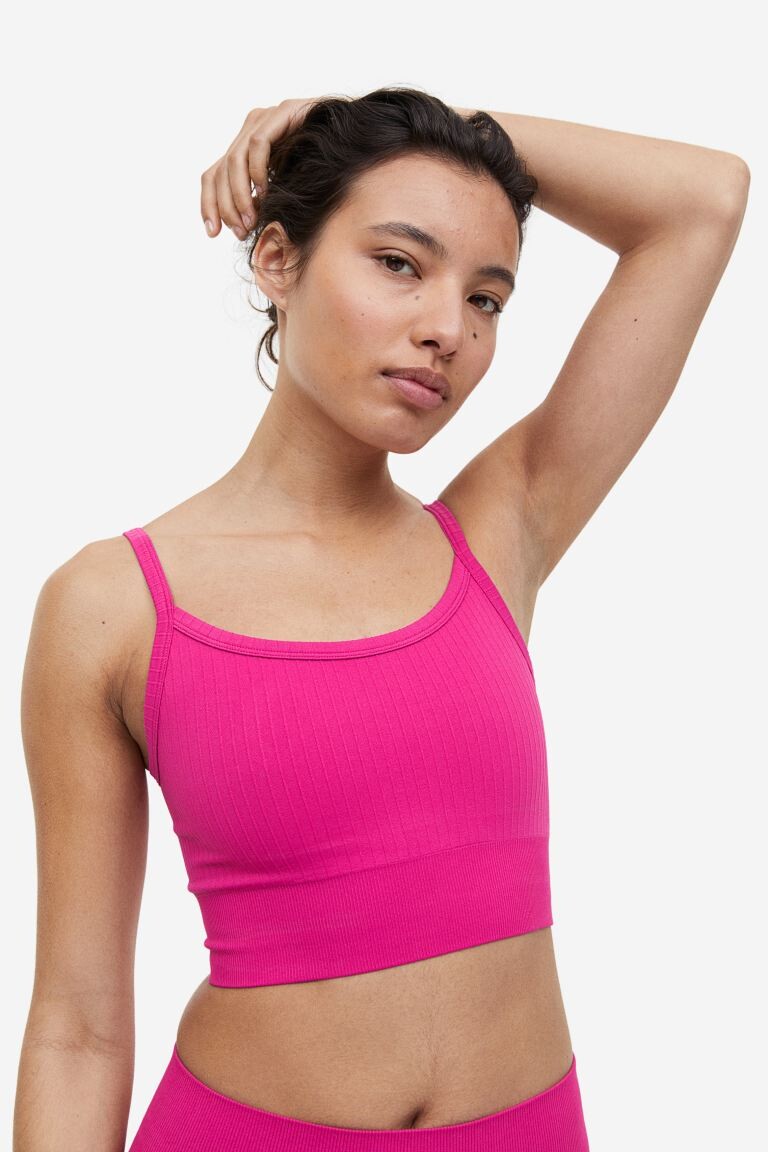 

Спортивный бюстгальтер с легкой поддержкой DryMove H&M