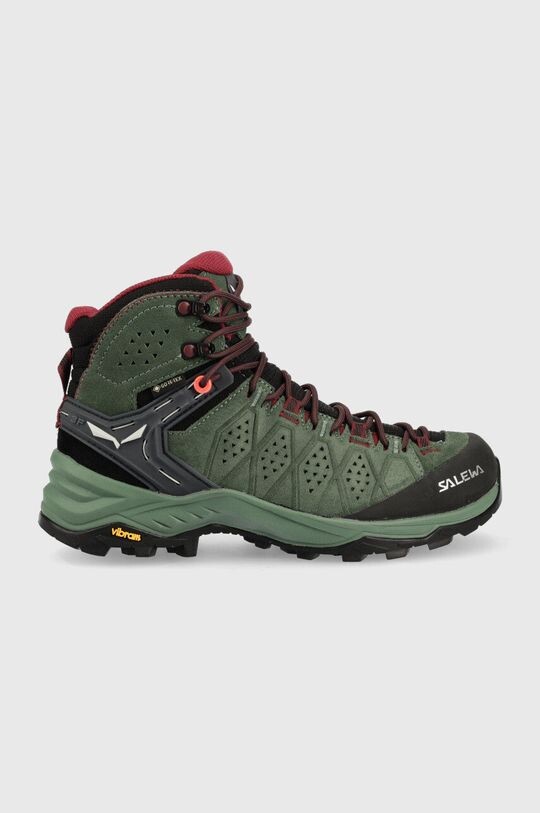 

Кроссовки Alp Trainer 2 Mid GTX Salewa, зеленый