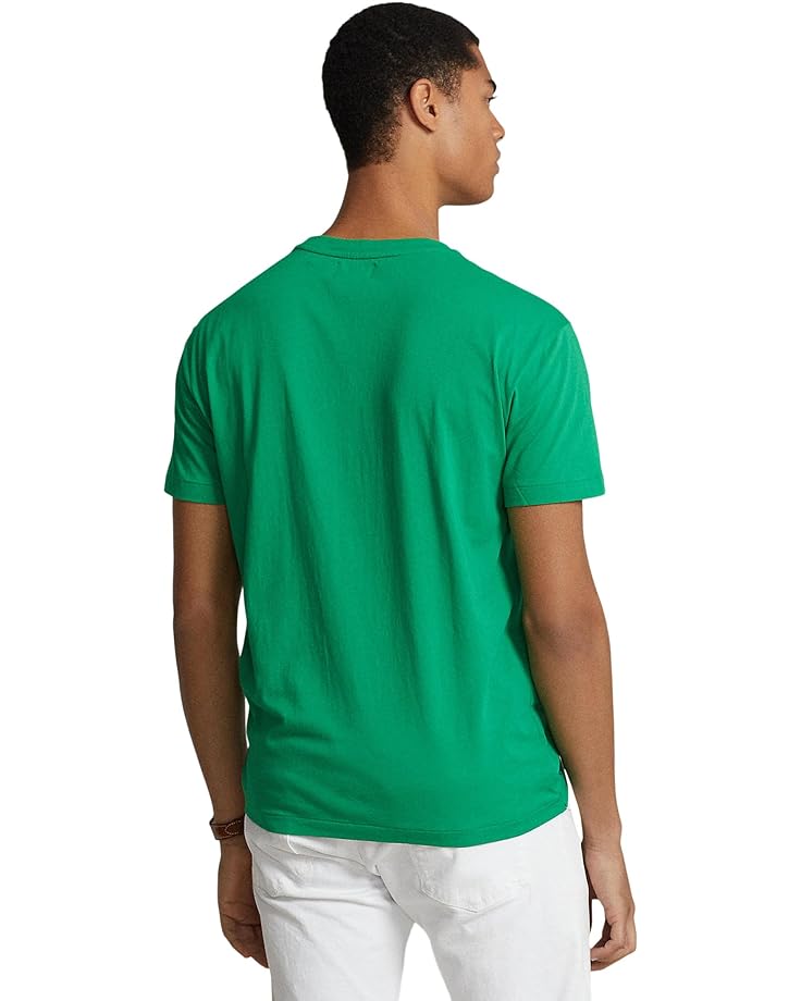 Футболка Polo Ralph Lauren Classic Fit Logo Jersey Short Sleeve T-Shirt, цвет Preppy Green