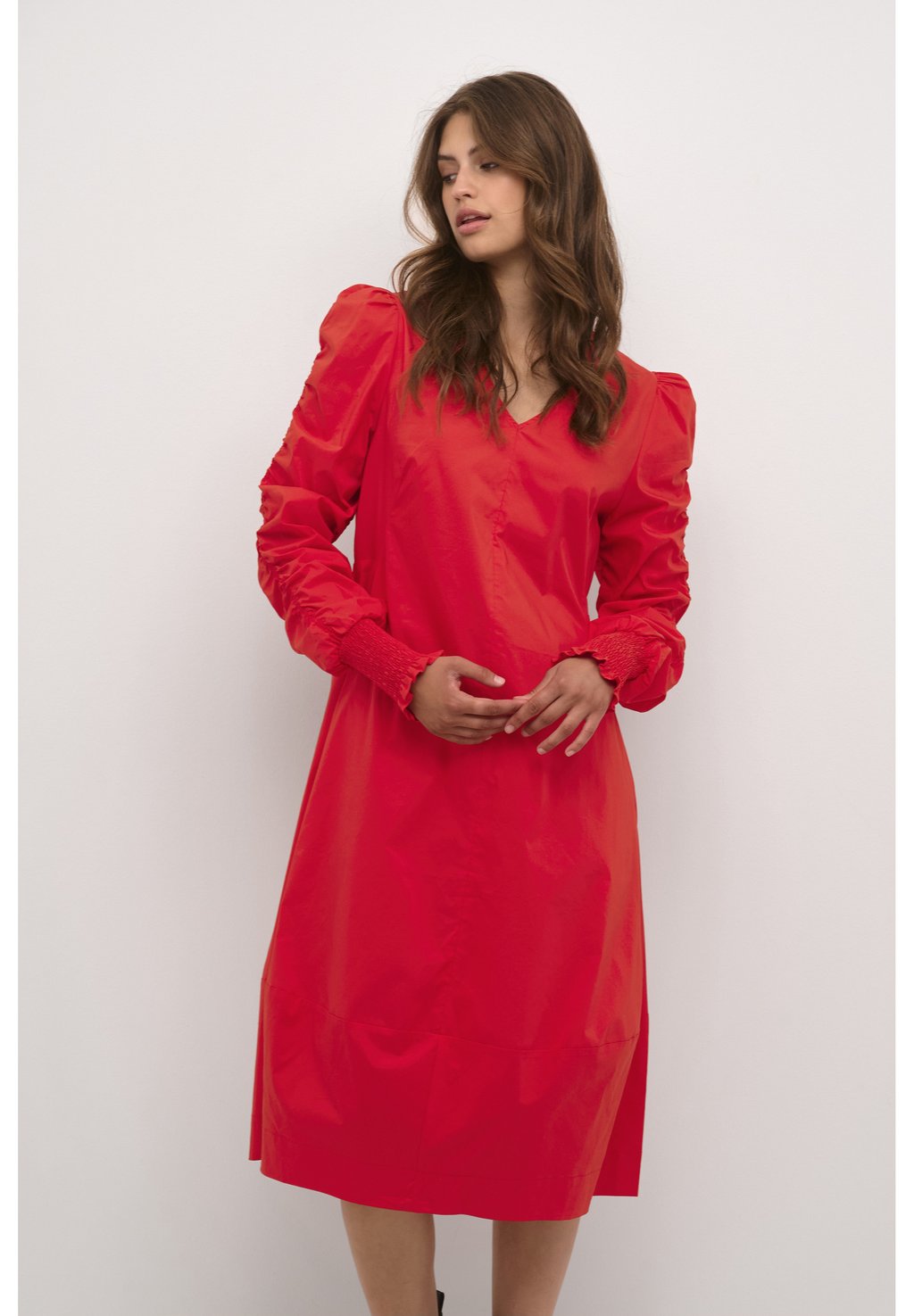Дневное платье CUANTOINETT PUFF Culture, цвет fiery red
