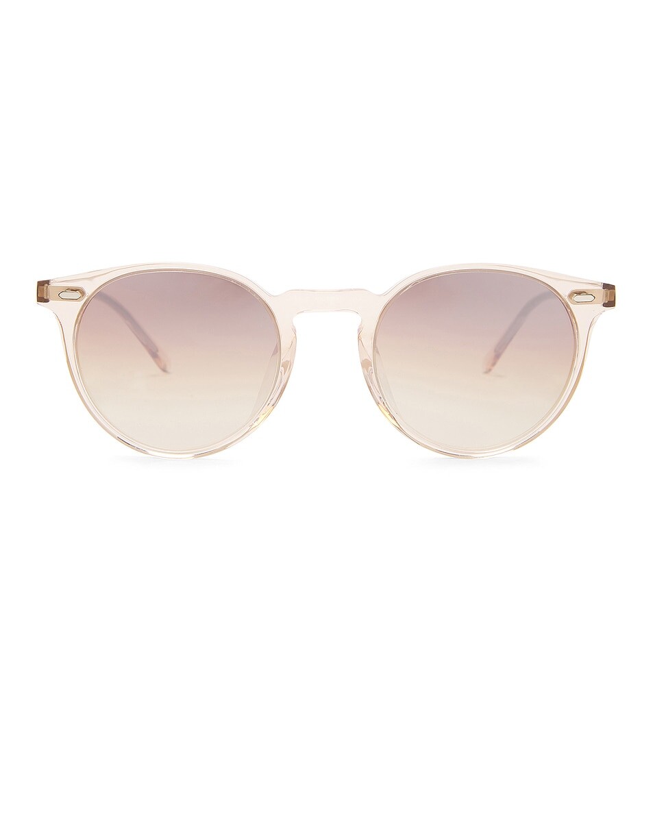 

Солнцезащитные очки N. 02 Oliver Peoples, цвет Cherry Blossom