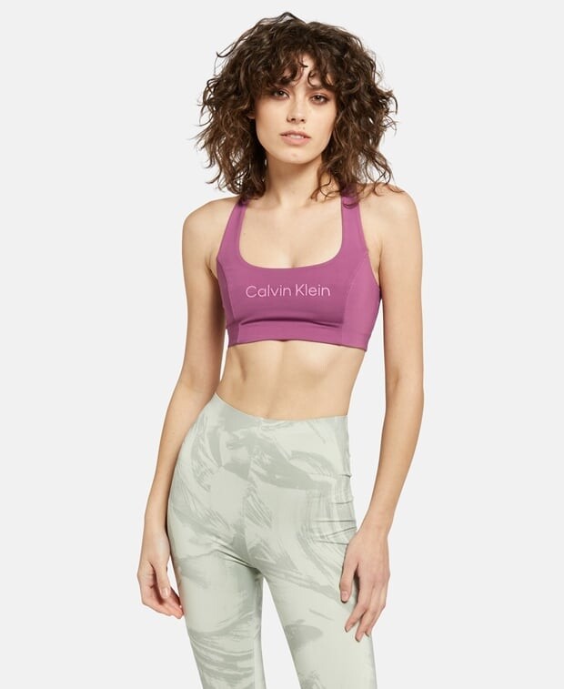 

Спортивный бюстгальтер Calvin Klein, лиловый