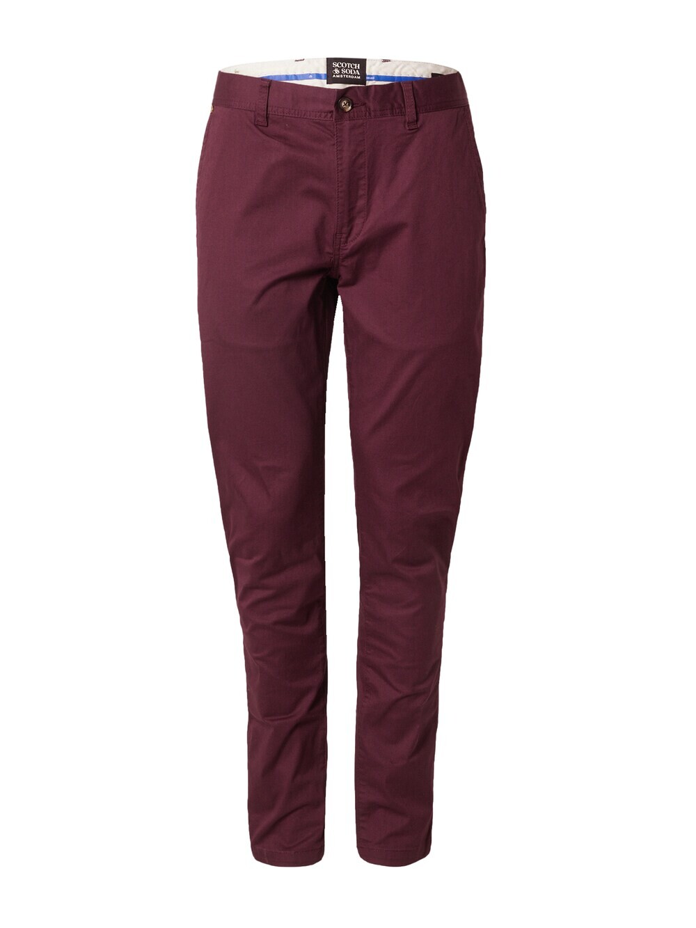 

Обычные брюки чинос Scotch & Soda Mott seasonal essential, бургундия
