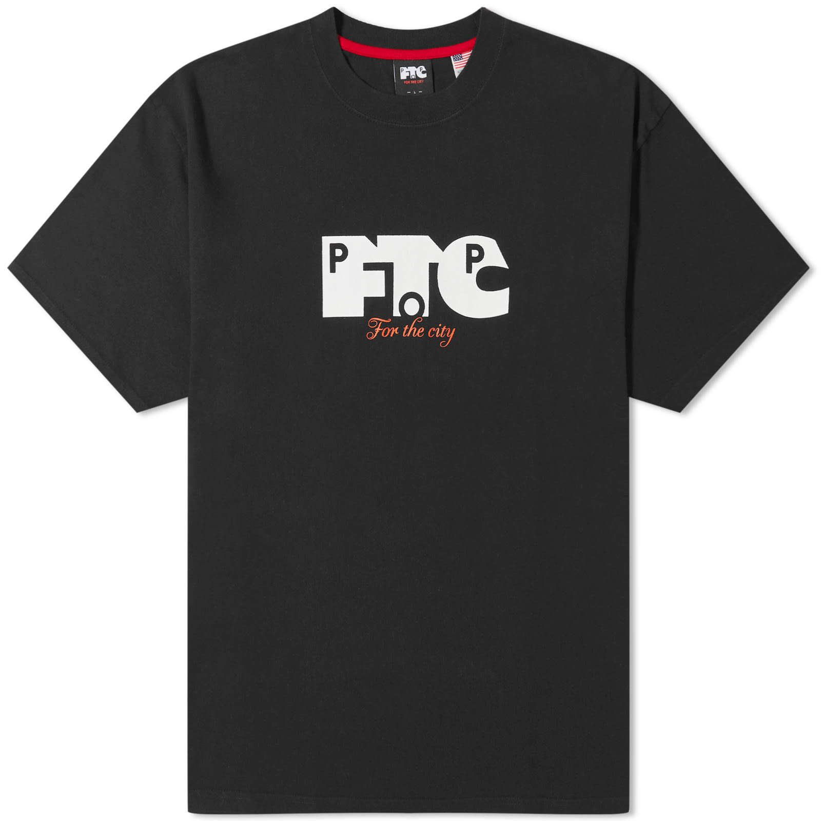 цена Футболка Pop Trading Company X Ftc Logo, черный