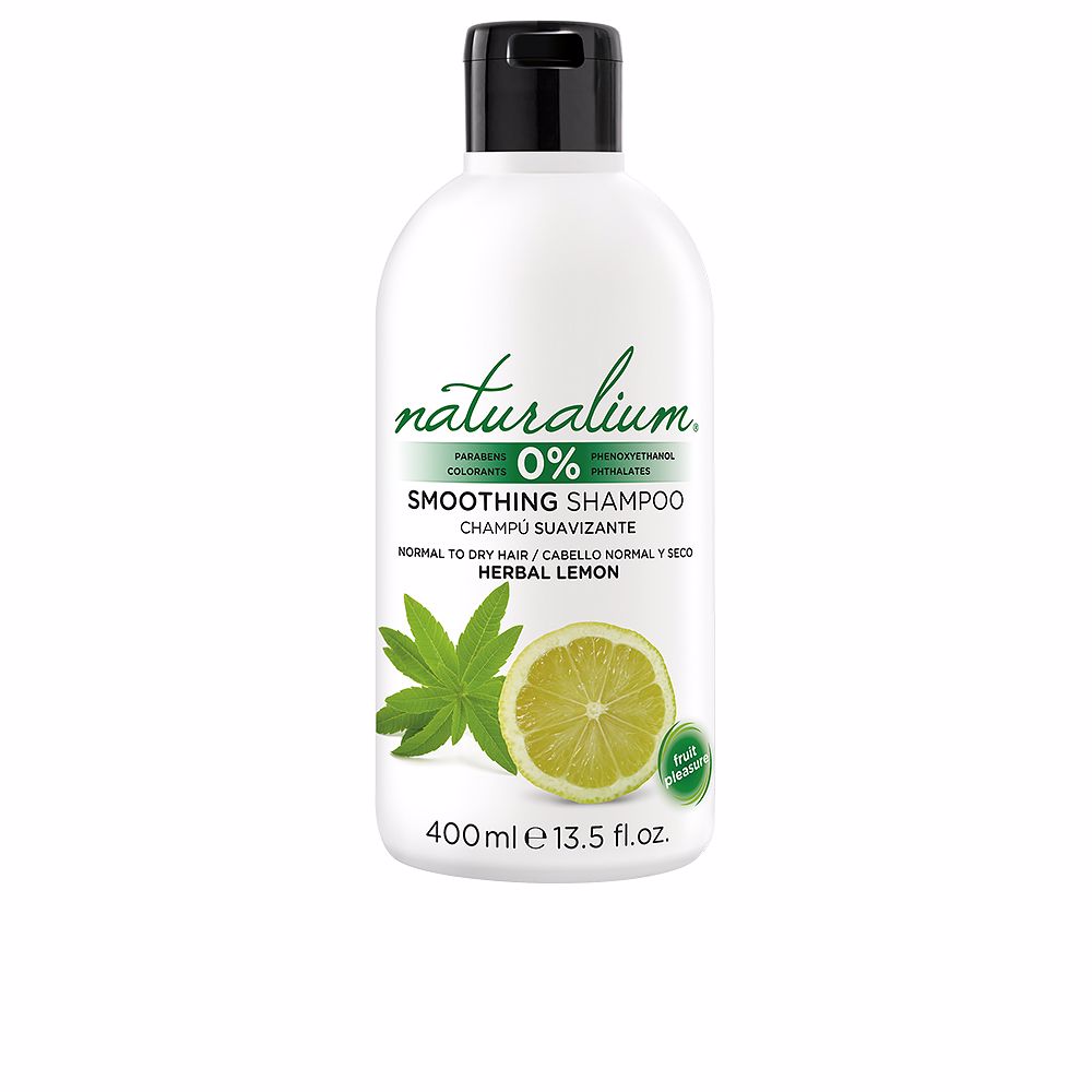 Увлажняющий шампунь Herbal Lemon Smoothing Shampoo Naturalium, 400 мл