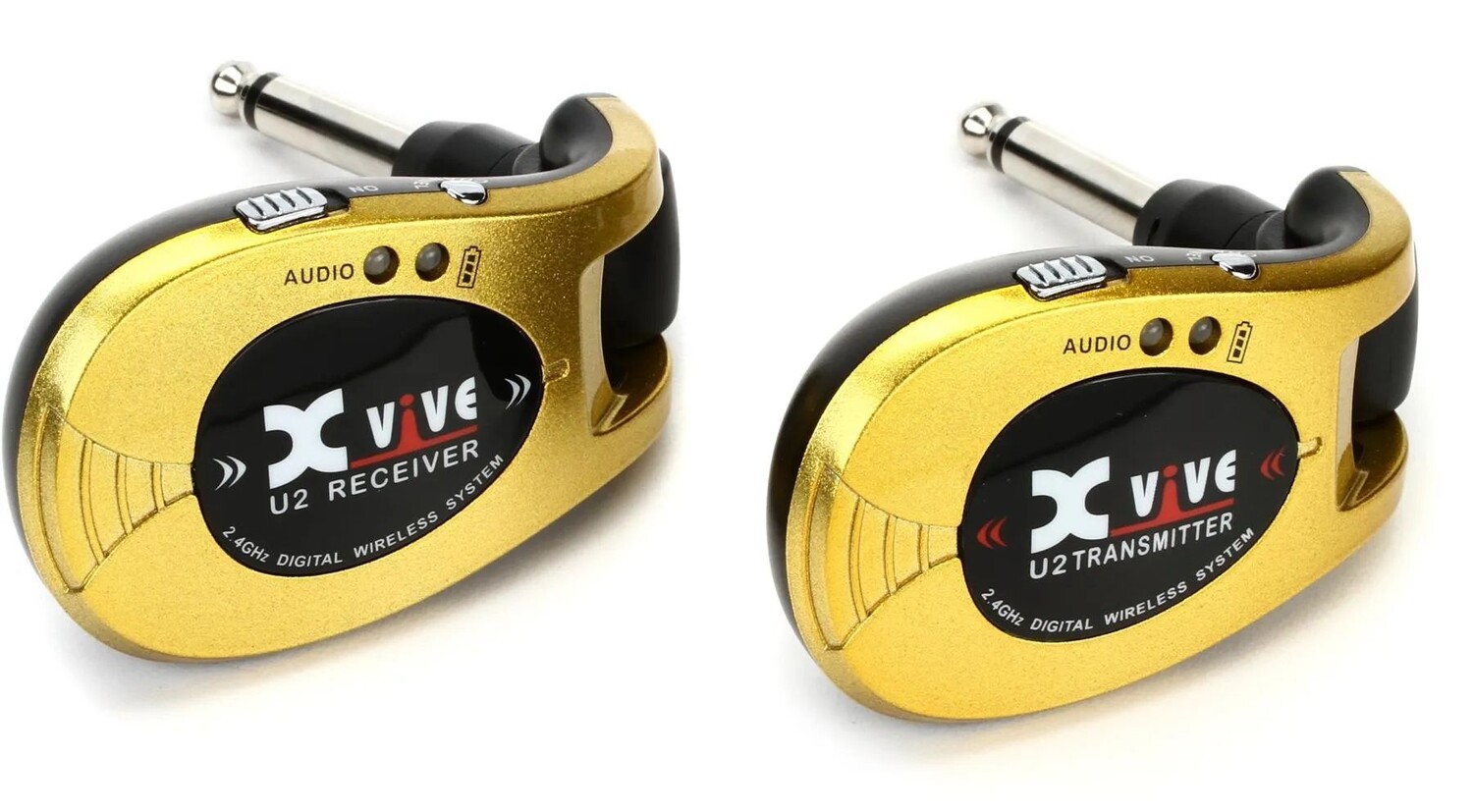 

Цифровая беспроводная гитарная система Xvive U2 — золото
