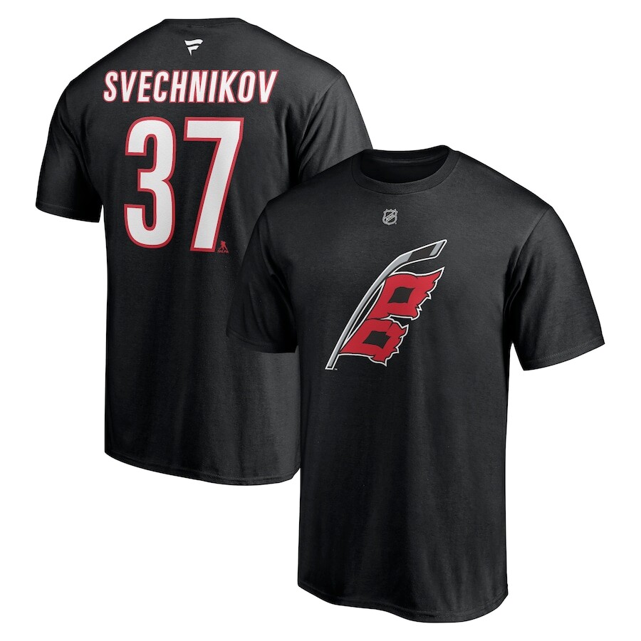

Футболка с коротким рукавом Fanatics Branded Carolina Hurricanes, черный