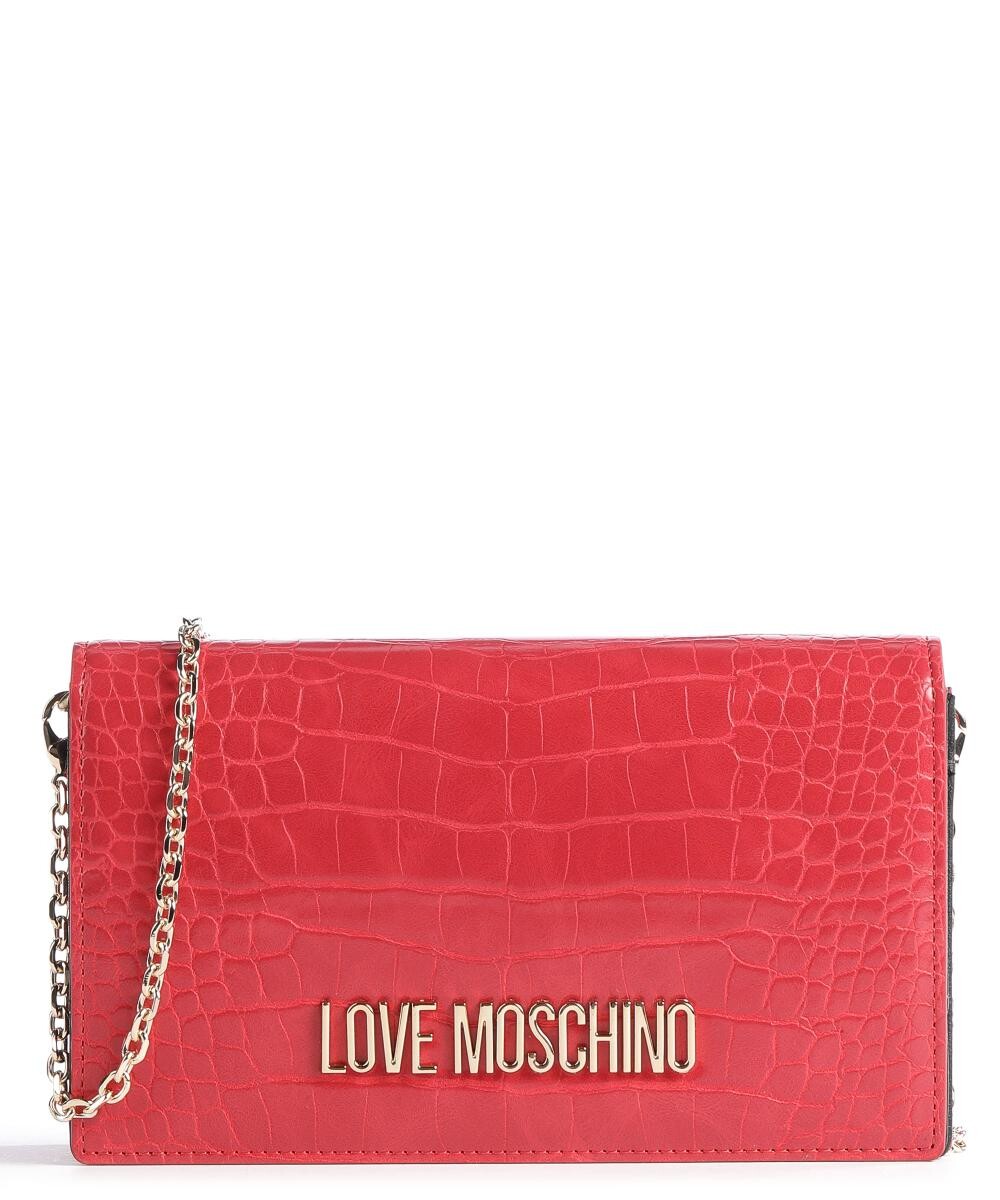 

Вечерняя сумка через плечо из искусственной кожи Love Moschino, красный