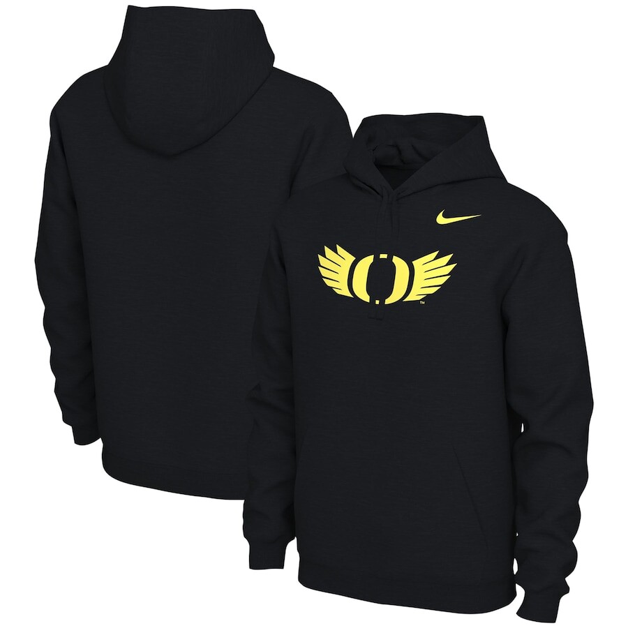 

Пуловер с капюшоном Nike Oregon Ducks, черный