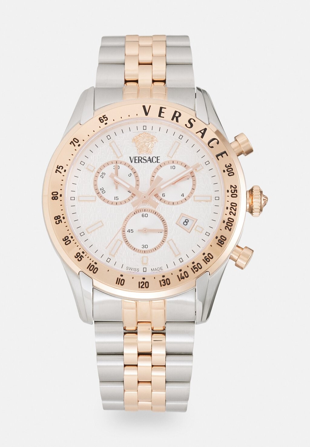 

Хронограф CHRONO MASTER Versace, цвет rose gold-coloured/silver-coloured