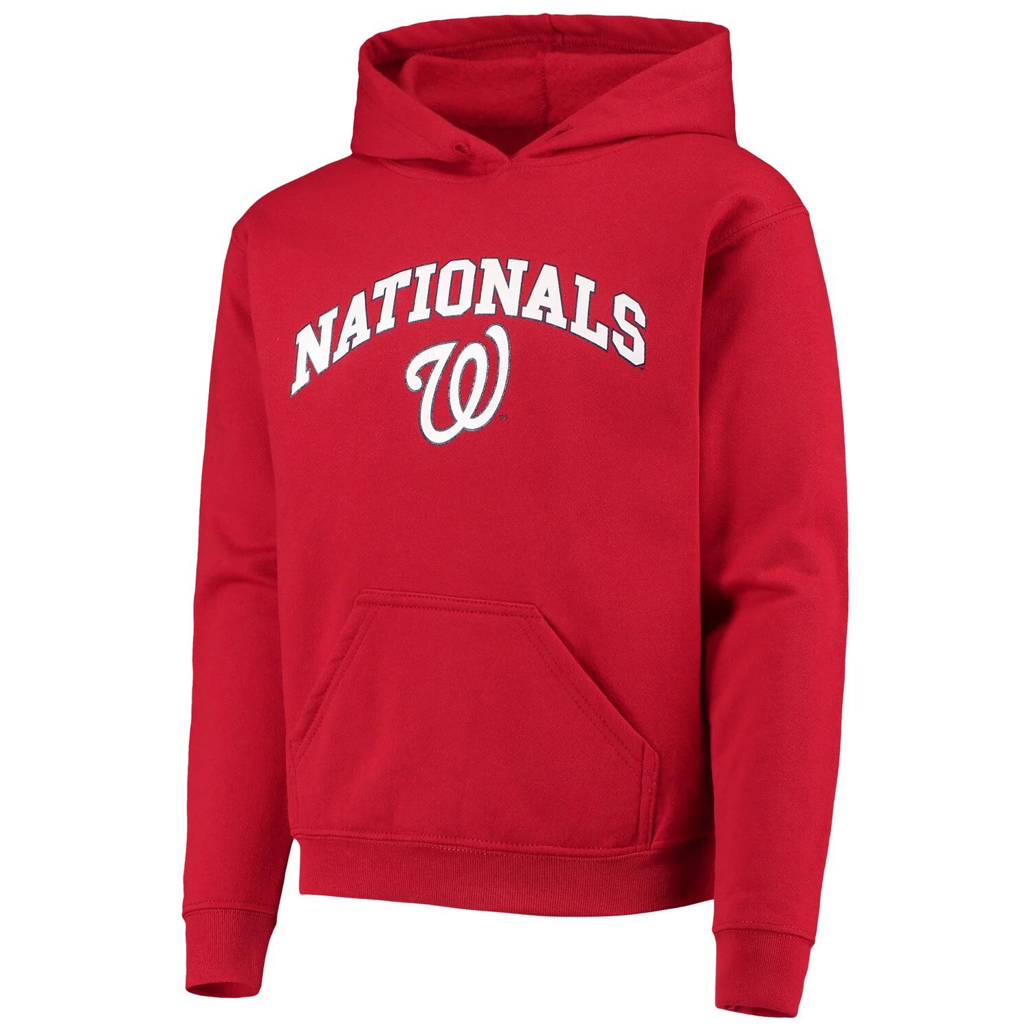 Красный флисовый пуловер с капюшоном Youth Stitches Washington Nationals Stitches цена и фото