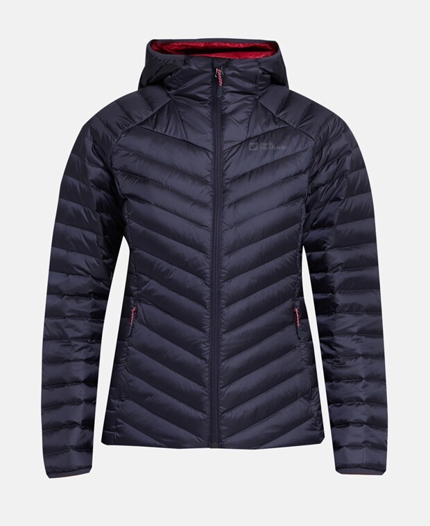 

Мягкий пуховик Jack Wolfskin, темно-синий