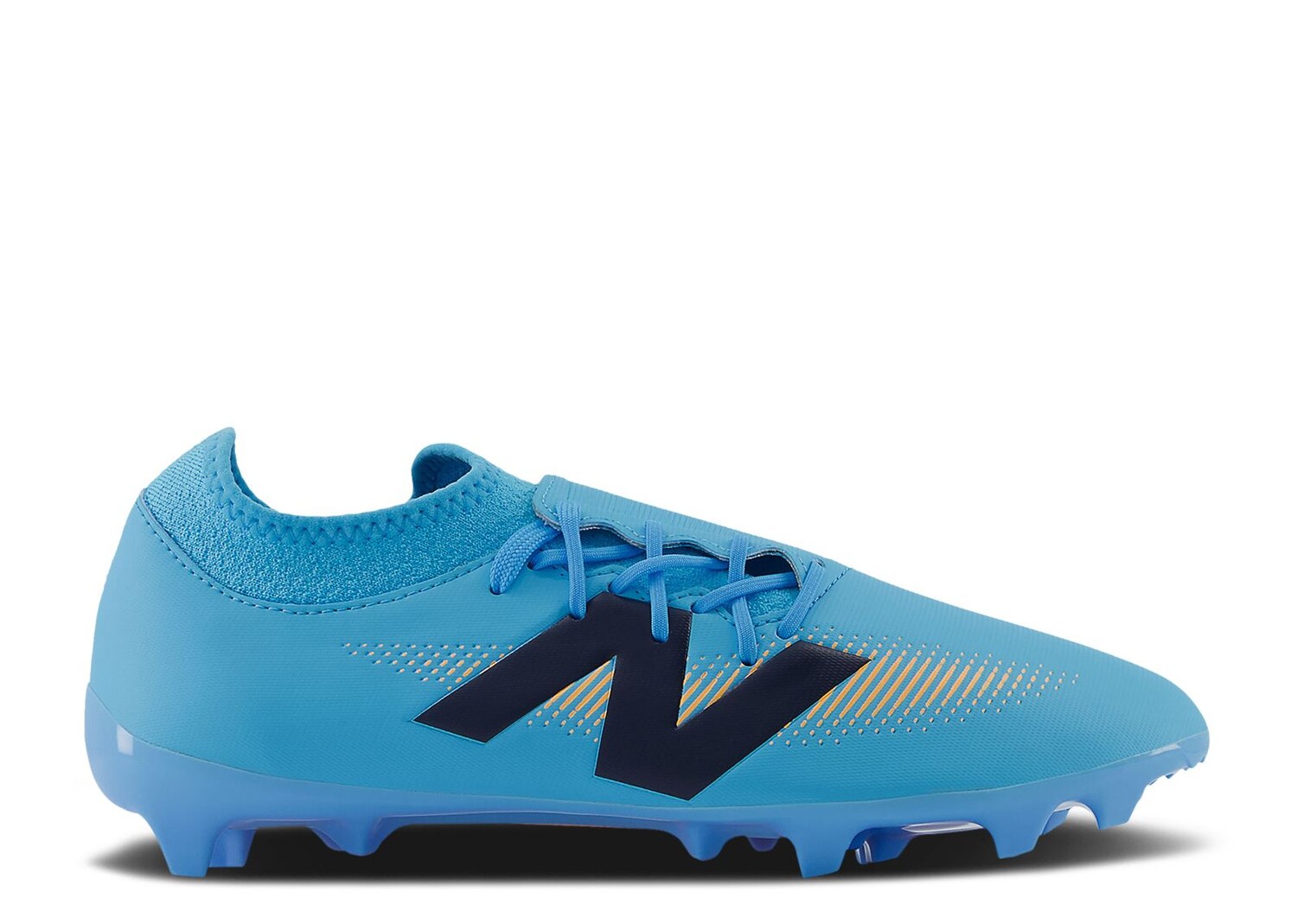 

Кроссовки New Balance Furon V7+ Dispatch Fg 2E Wide 'Team Sky Blue Mango', синий