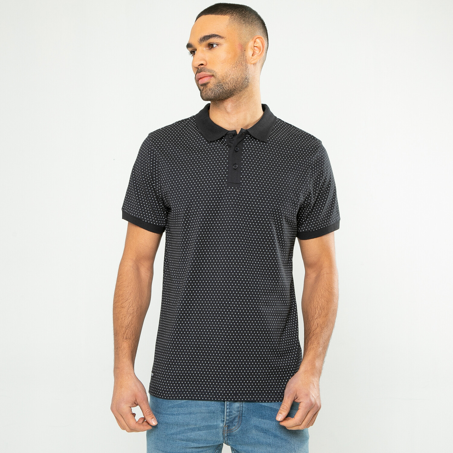

Поло Threadbare Kurzarm Polo Dee, темно-синий