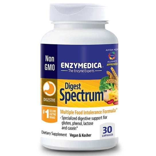 Enzymedica, Digest Spectrum 30 капсул enzymedica digest spectrum 30 капсул