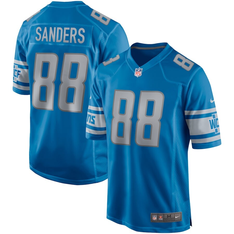 

Джерси Nike Detroit Lions, синий