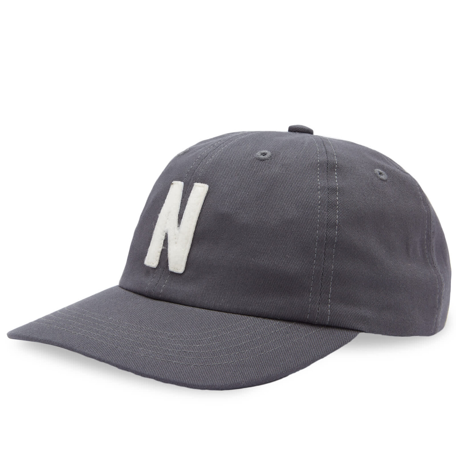 

Бейсболка Norse Projects Felt N Twill Sports, цвет Magnet Grey