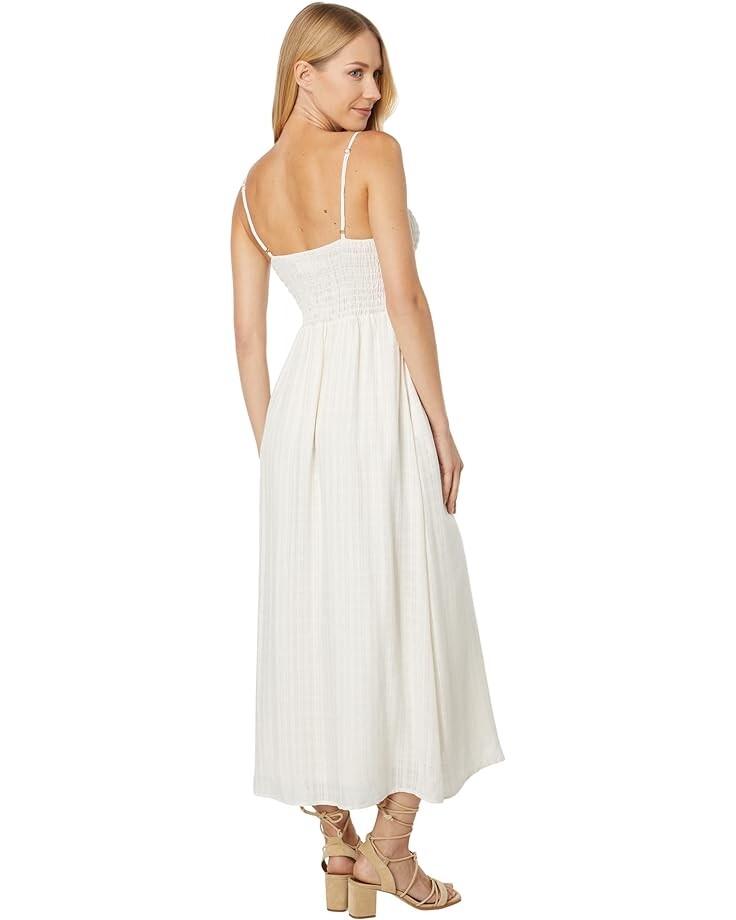 

Платье Saltwater Luxe Aletta Vanilla Poms Tank Maxi Dress, цвет Vanilla