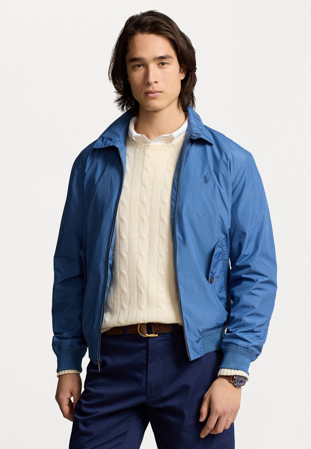 

Легкая куртка Pack Lined Jacket Polo Ralph Lauren, цвет delta blue
