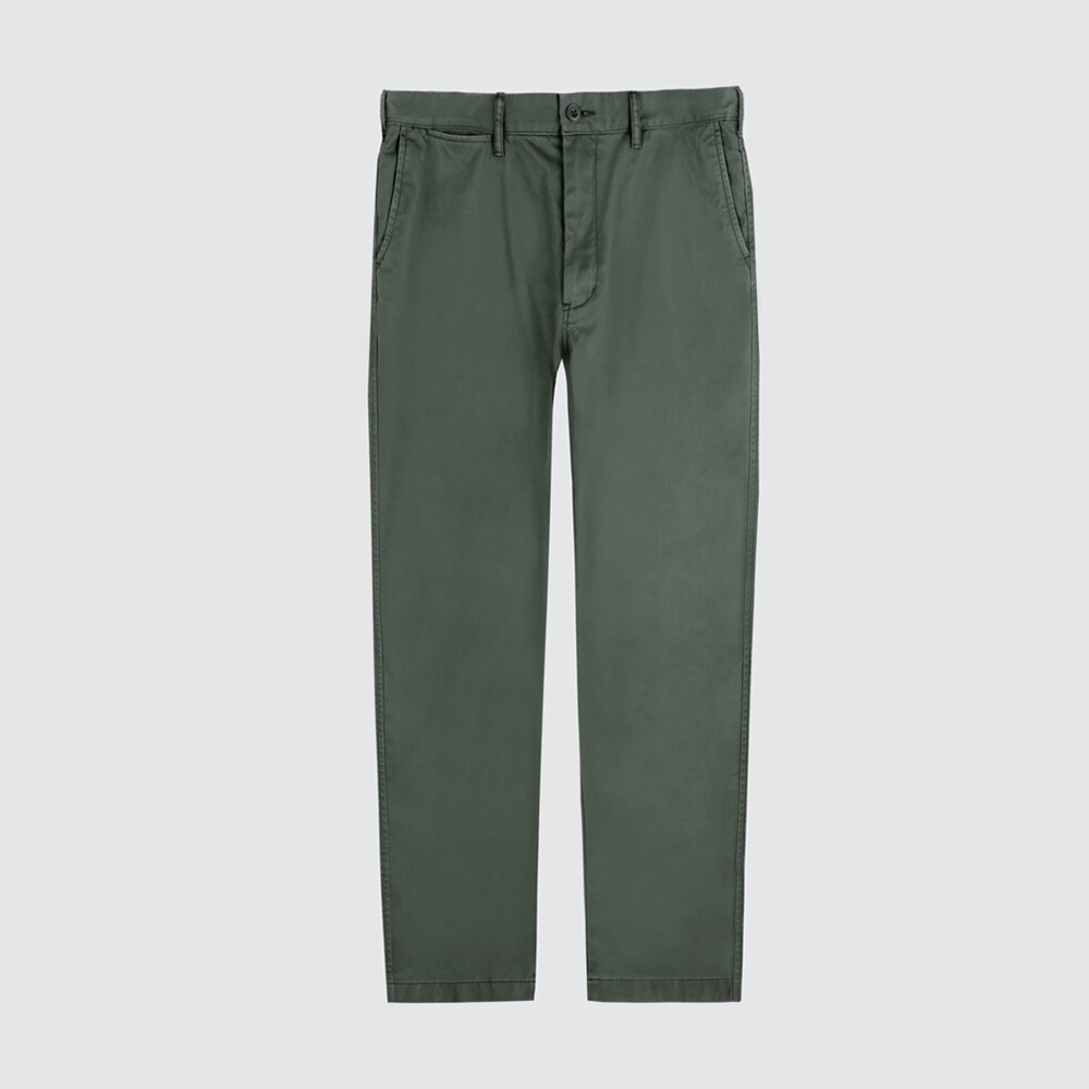 

Мужские/женские прямые брюки Uniqlo со складками из хлопка (повседневные брюки нового стиля)