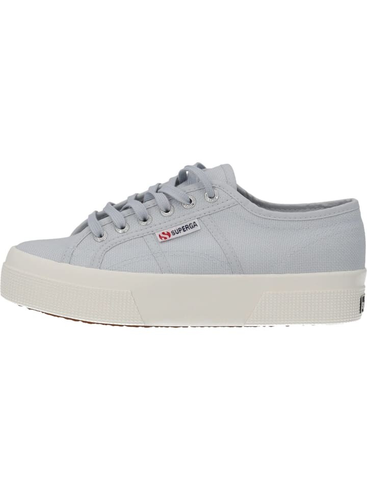 

Элегантные туфли на шнуровке Superga, цвет grey lilla favorio