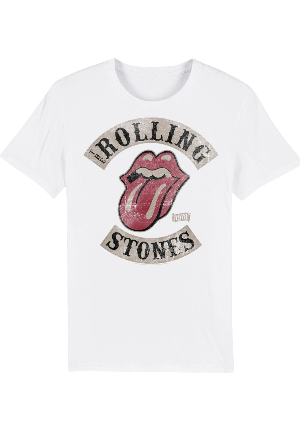 

Футболка F4NT4STIC The Rolling Stones Tour '78, белый