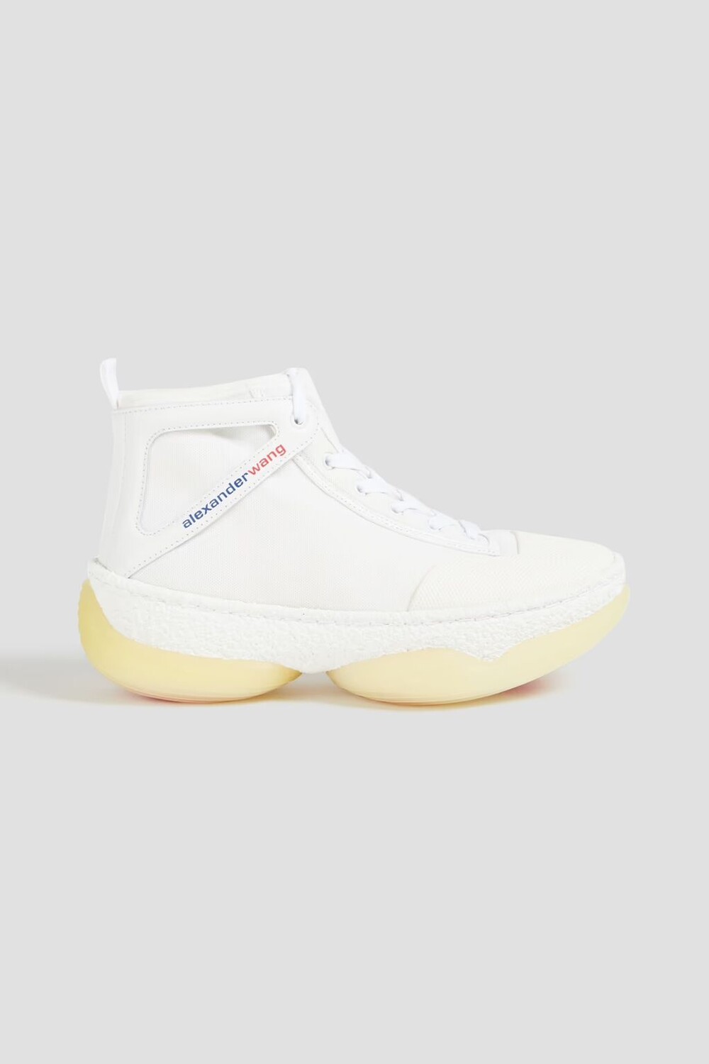 

Высокие кроссовки A1 из сетки и кожи Alexander Wang, белый
