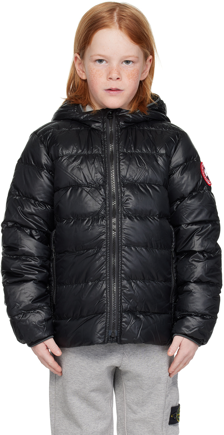 Детский пуховик Crofton Canada Goose Kids, цвет Black куртка кофта uniqlo stretch fleece черный